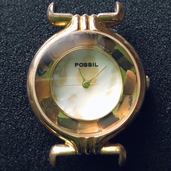 RARE 1992 BLACK/CREAM STONE FOSSIL DR-2034 - Picture 2 of 6